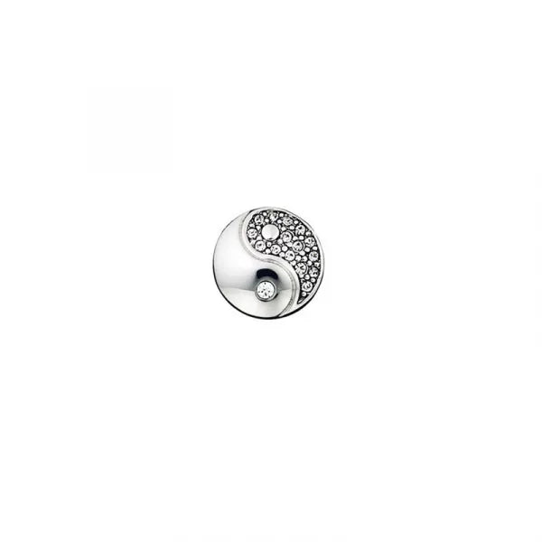 Charm Yin & Yang Acero Inoxidable