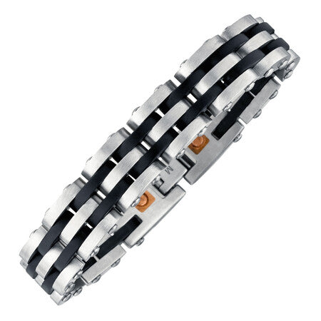 Pulsera Black Stripes