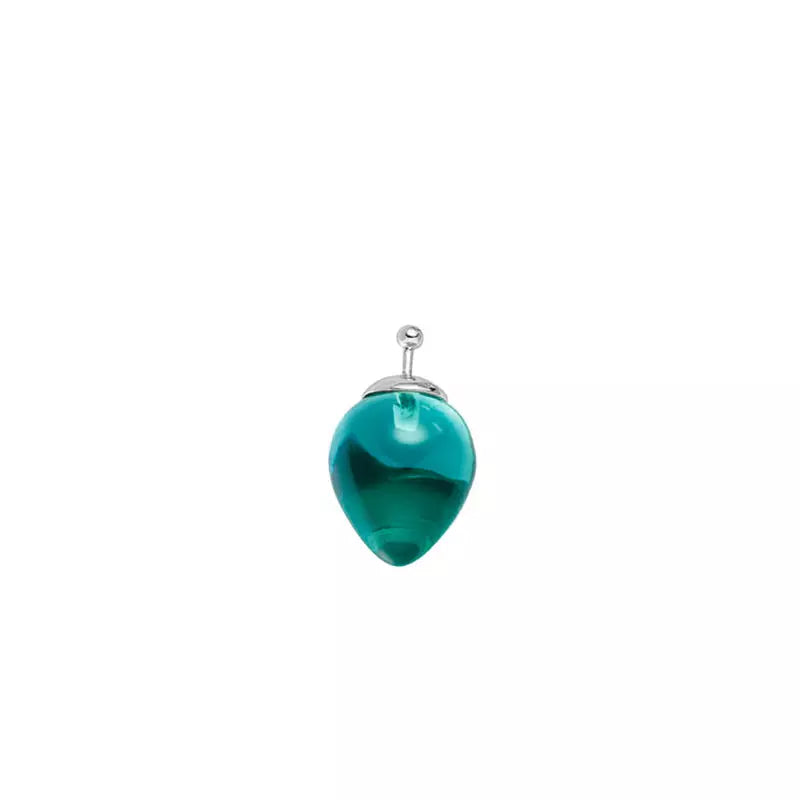 Pendiente/Dije colgante azul