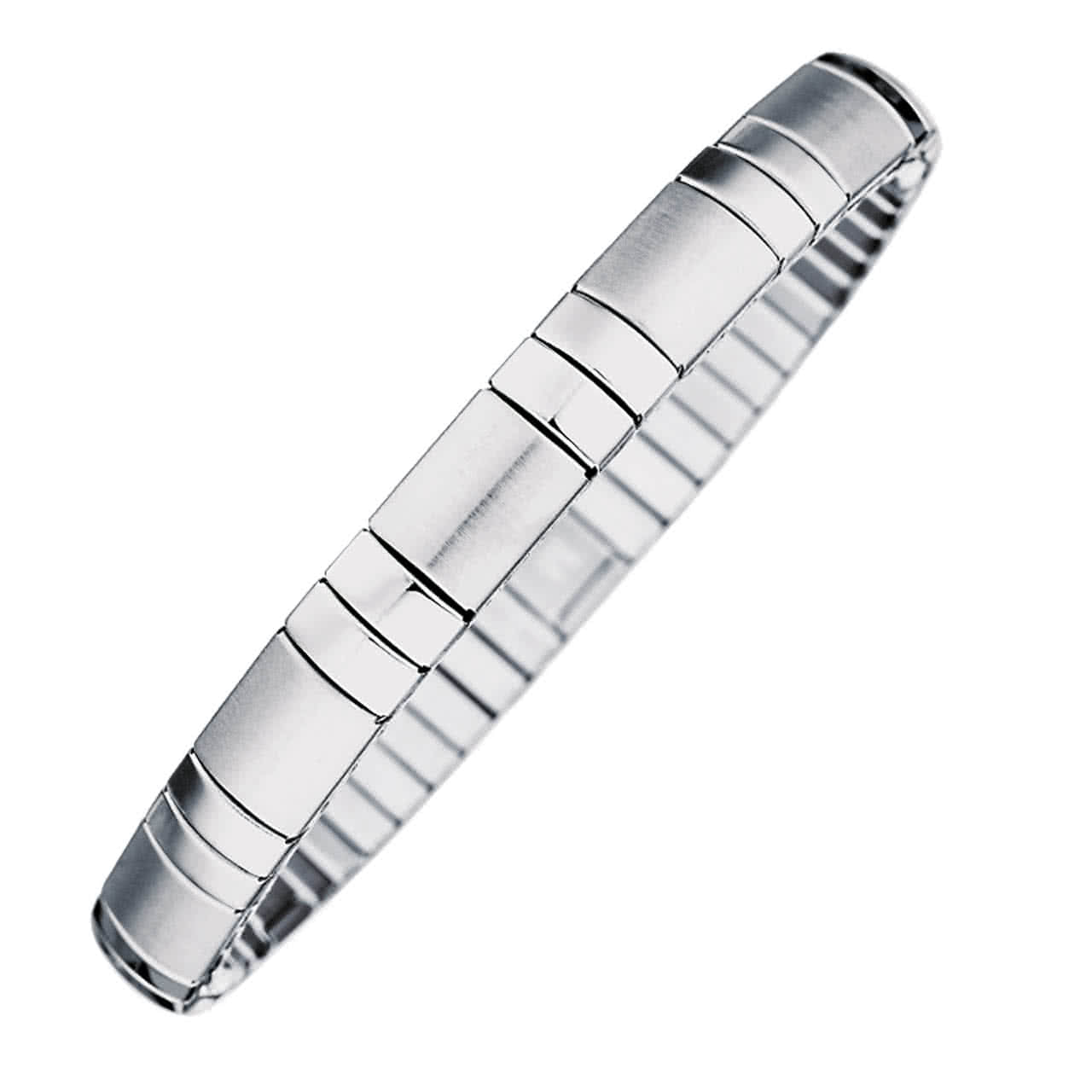 Pulsera magnética flexible Acero inoxidable puro