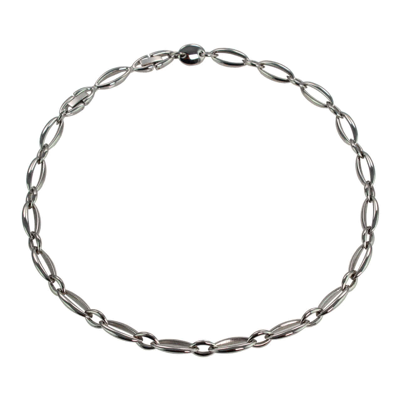 Collar de encanto - collar de eslabones inoxidable inoxidable