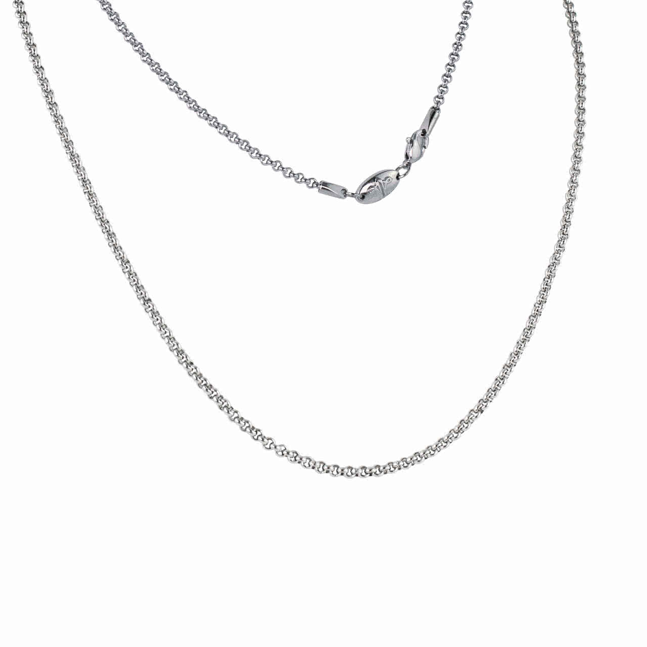 Collar de bolas de acero inoxidable (l=90cm, d=1,5mm)