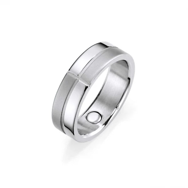 Anillo Patrón de ajedrez Business